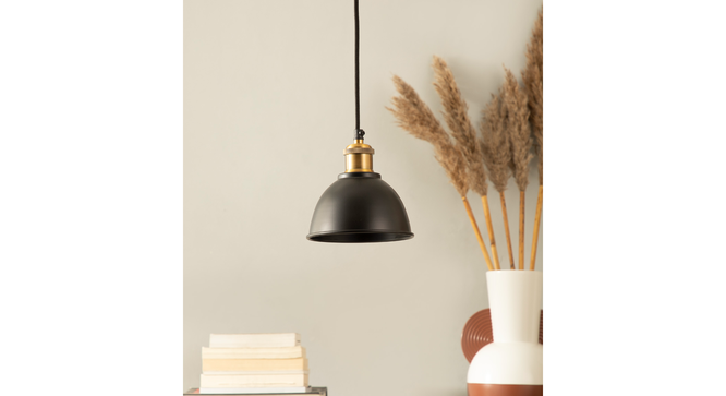 Simple Modern Pendant Light (Black) by Urban Ladder - - 