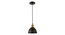 Simple Modern Pendant Light (Black) by Urban Ladder - - 