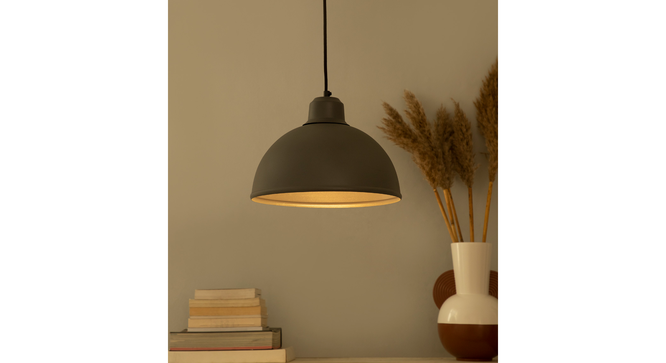 Dome Cork Pendant Lamp (Grey) by Urban Ladder - - 