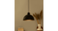 Dome Cork Pendant Light (Black) by Urban Ladder - - 