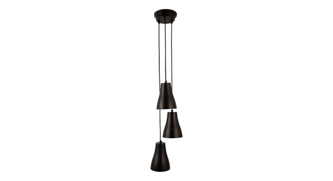 Bourouller Modern 3 Pendant Light (Black) by Urban Ladder - - 