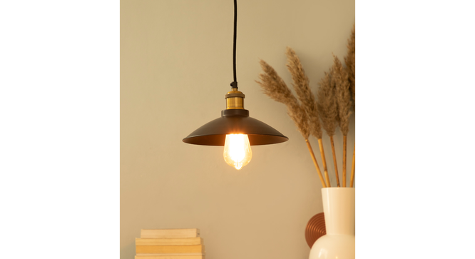 Japanese Pendant Light (Black) by Urban Ladder - - 