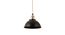 Suspension Grain Pendant Light (Black) by Urban Ladder - - 