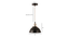 Suspension Grain Pendant Light (Black) by Urban Ladder - - 