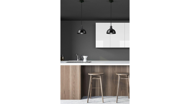 Nordic Black Pendant Light by SS Lightings (Black) by Urban Ladder - - 