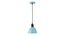Tayoma Blue Pendant Light (Blue) by Urban Ladder - - 