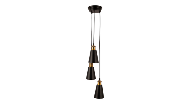 Wholesale 3 Cluster Pendant Light (Black) by Urban Ladder - - 