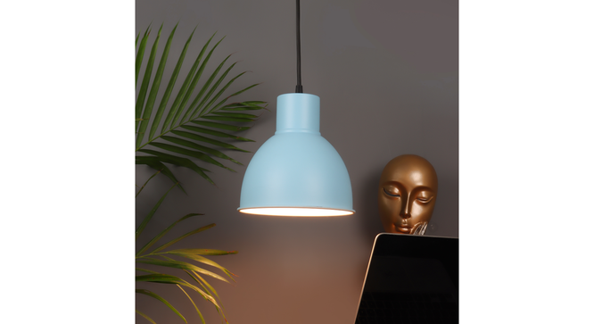 1965 Monging Blue Hanging Lamp (Blue) by Urban Ladder - - 