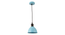 Tayoma Blue Pendant Light (Blue) by Urban Ladder - - 