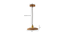 Kuksa Wooden Pendant Light (Brown) by Urban Ladder - - 