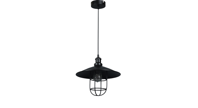 Studio Black Hanging Light by SS Lightings (Black) by Urban Ladder - - 