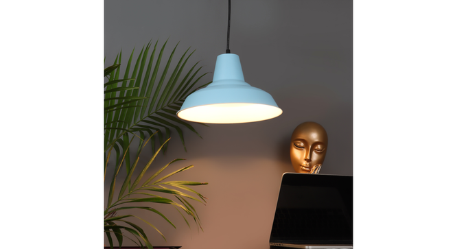 1965 Monging Blue Hanging Light (Blue) by Urban Ladder - - 