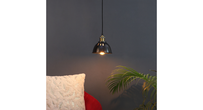 Darnar Black Metal Hanging Light by SS Lightings (Black) by Urban Ladder - - 