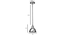 Darnar Black Metal Hanging Light by SS Lightings (Black) by Urban Ladder - - 