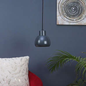 shoppeefry Apple Grey Metal Hanging Light by SS Lightings-picture-22