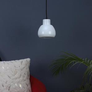 shoppeefry Apple White Metal Hanging Light by SS Lightings-picture-5