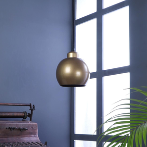 Gold Metal Hanging Light by SS Lightings-image-3