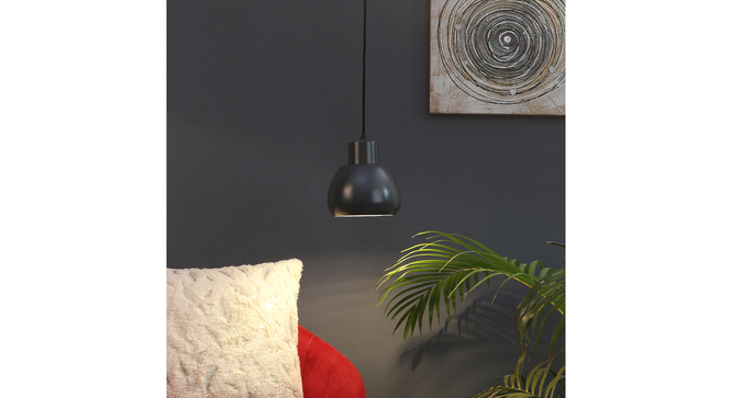 Apple Grey Metal Hanging Light by SS Lightings (Grey) by Urban Ladder - - 