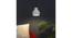 Apple White Metal Hanging Light by SS Lightings (Blue) by Urban Ladder - - 
