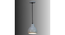 Apple White Metal Hanging Light by SS Lightings (Blue) by Urban Ladder - - 