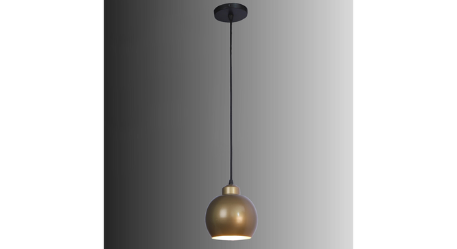 Gold Metal Hanging Light by SS Lightings (Gold) by Urban Ladder - - 