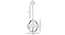 USD Black Metal Hanging Light by SS Lightings (Black) by Urban Ladder - - 