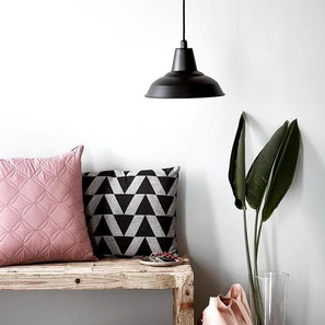 shoppeefry Opi Minimal Pastel Black Metal Single Hanging Light by SS Lightings-picture-14