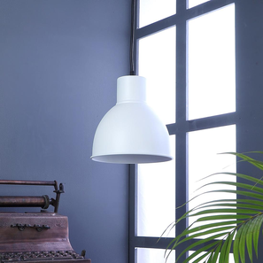 Opi Minimal Pastel White Metal Single Hanging Light by SS Lightings-image-17