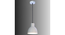 Opi Minimal Pastel White Metal Single Hanging Light by SS Lightings (White) by Urban Ladder - - 
