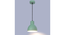 Opi Minimal Pastel Green Metal Single Hanging Lighting (Blue) by Urban Ladder - - 