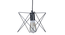 Nordic Black Vintage Metal Single Hanging Light by SS Lightings (Black) by Urban Ladder - - 