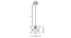 Nordic Black Vintage Metal Single Hanging Light by SS Lightings (Black) by Urban Ladder - - 