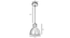 Opi Minimal Pastel Red Metal Single Hanging Light by SS Lightings (Red) by Urban Ladder - - 