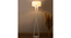 Hamptons White Metal Shade Club Floor Lamp with Metal Base (White) by Urban Ladder - - 