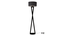 Hamptons Grey Metal Shade Club Floor Lamp with Metal Base (Black) by Urban Ladder - - 