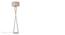 Hamptons White Metal Shade Club Floor Lamp with Metal Base (White) by Urban Ladder - - 