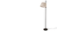 Nordic White Shade Floor Lamp (Black) by Urban Ladder - - 