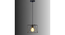 Nordic Black Vintage Metal Single Hanging Light (Black) by Urban Ladder - - 