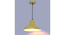 Opi Minimal Pastel Yellow Metal Single Hanging Light by SS Lightings (Yellow) by Urban Ladder - - 