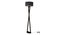 Hamptons Grey Metal Shade Club Floor Lamp with Metal Base (Black) by Urban Ladder - - 