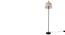 Nordic White Shade Floor Lamp (Black) by Urban Ladder - - 