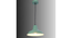 Opi Minimal Pastel Green Metal Single Hanging Light (Blue) by Urban Ladder - - 