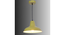 Opi Minimal Pastel Yellow Metal Single Hanging Light by SS Lightings (Yellow) by Urban Ladder - - 