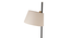 Nordic White Shade Floor Lamp (Black) by Urban Ladder - - 
