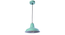 Opi Minimal Pastel Green Metal Single Hanging Light (Blue) by Urban Ladder - - 