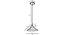 Nora Black Metal Single Hanging Light By Ss Lightings (Black) by Urban Ladder - - 