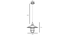 Vintage Industrial Black Metal Single Hanging Light By Ss Lightings (Black) by Urban Ladder - - 