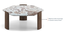 Kanso Coffee & Side Table With Marble Top (New Walnut Finish) by Urban Ladder - - 966169