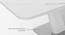 Caribu Extendable Dining Table in White Marble High Gloss (White High Gloss Finish, 4 to 6 Seater) by Urban Ladder - - 