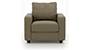 Apollo Sofa Set (Cappuccino, Leatherette Sofa Material, Compact Sofa Size, Firm Cushion Type, Regular Sofa Type, Individual 1 Seater Sofa Component, Regular Back Type, Regular Back Height) by Urban Ladder - - 96643